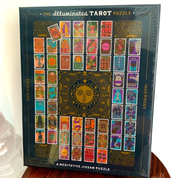 Illuminated Tarot Puzzle, The: A Meditative 1000-Piece Jigsaw Puzzle: Jigsaw Puzzles for Adults - The Inspirational Studio