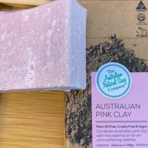 Pink Clay Soap - 100g - The Inspirational Studio  