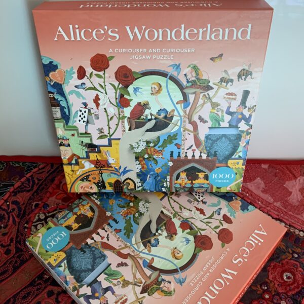 Alice’s Wonderland: A Curiouser and Curiouser Jigsaw Puzzle - The Inspirational Studio