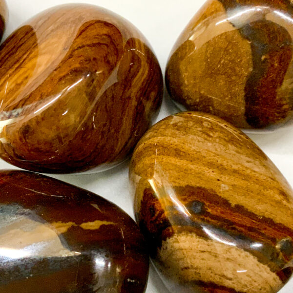 Chocolate Jasper -Tumbled - The Inspirational Studio 