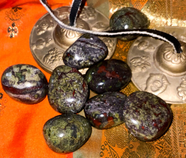 Dragons Blood (Jasper) tumbled each - The Inspirational Studio 