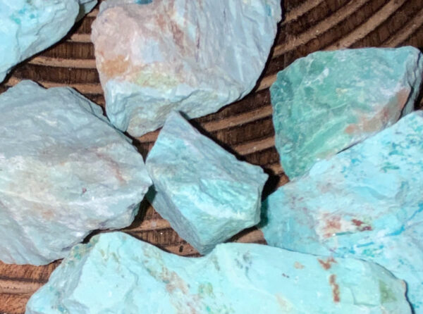 Amazonite Raw Chunk – each - The Inspirational Studio 