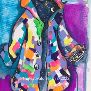 Magic Coat Of Colours – Fine Art Print – 310gsm – 100 % cotton rag - The Inspirational Studio 