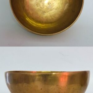 Hand Made Brass SINGING BOWL – 340 grams – with mallet - The Inspirational Studio 
