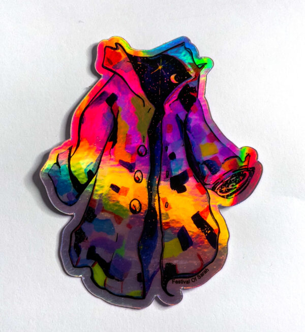 Magic Coat of Colour – Holographic Sticker - The Inspirational Studio 